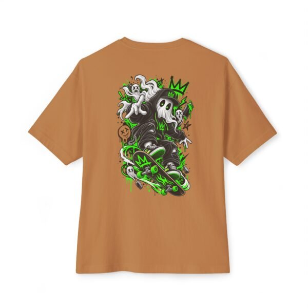 Ghost Ride Boxy Tee – Oversized Graffiti Streetwear Graphic T-Shirt