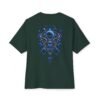15251391567611734245_2048.jpeg Cosmic Watcher — Oversized Black Celestial Eye Graphic Tee by VX MERCH