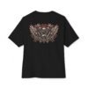15392253046158493046_2048.jpeg Iron Wings Vintage Boxy Tee – Oversized Biker Graphic T-Shirt