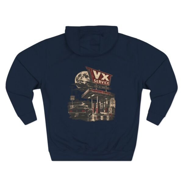 VX Service Station Hoodie — Vintage Road Graphic by VX MERCH