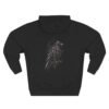 Crimson Omen Raven Gothic Graphic Fleece Hoodie by VX MERCH