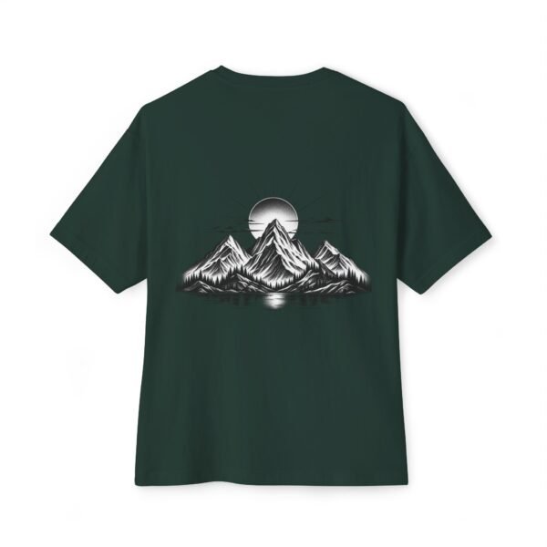 15883076197799873202_2048.jpeg Silver Horizon — Oversized Black Alpine Moon Graphic Tee by VX MERCH