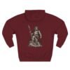 16081058527751013435_2048.jpeg Warrior Spirit Mythology Graphic Fleece Hoodie by VX MERCH