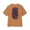 Neon Ronin — Oversized Black Cyber Samurai Graphic Tee by VX MERCH