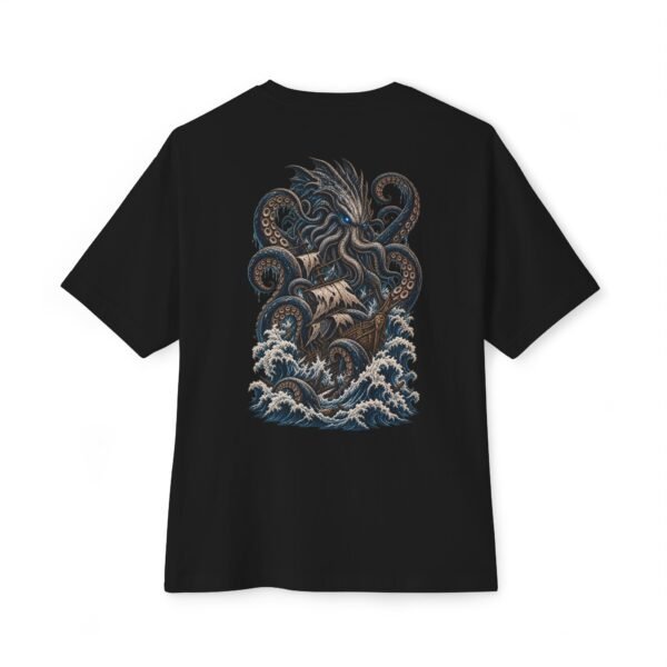 16107010162675445307_2048.jpeg Abyss Leviathan — Oversized Black Kraken Graphic Tee by VX MERCH