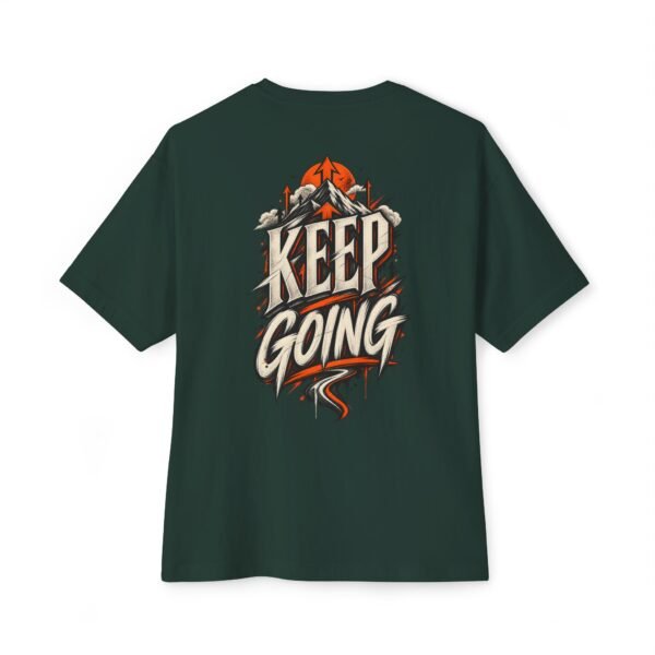 Keep Going Motivation Oversized Graphic Tee by VX MERCH