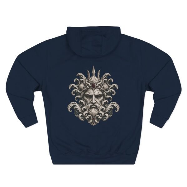 16384738370589547489_2048.jpeg Ancient Sea God Mythology Graphic Fleece Hoodie by VX MERCH