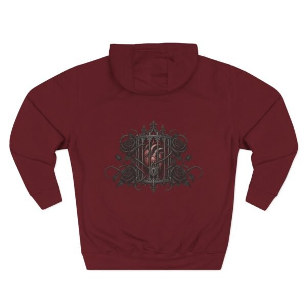 Crimson Relic Gothic Graphic Fleece Hoodie by VX MERCH