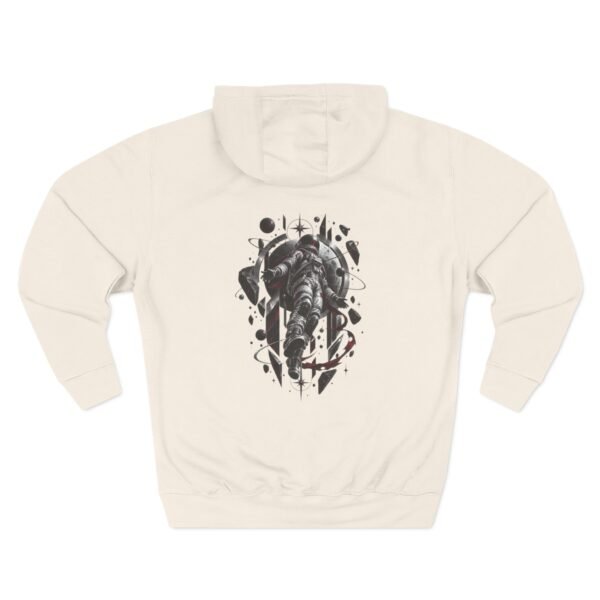 Lost Beyond Orbit Astronaut Graphic Fleece Hoodie by VX MERCH