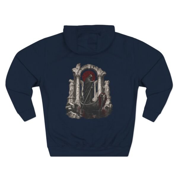 17052412287446662169_2048.jpeg Crimson Gatekeeper Hoodie — Dark Mythology Streetwear by VX MERCH