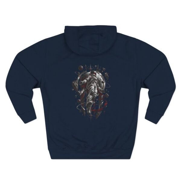 Lost Beyond Orbit Astronaut Graphic Fleece Hoodie by VX MERCH
