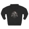 17268759952743582557_2048.jpeg Crimson Sentinel Gothic Knight Graphic Fleece Hoodie by VX MERCH