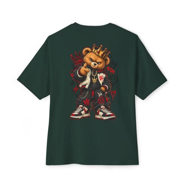 17542711124809421330_2048.jpeg Crowned Rebel Boxy Tee – Oversized Teddy Bear Streetwear Graphic T-Shirt