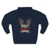 Built to Break Through Graphic Fleece Hoodie by VX MERCH