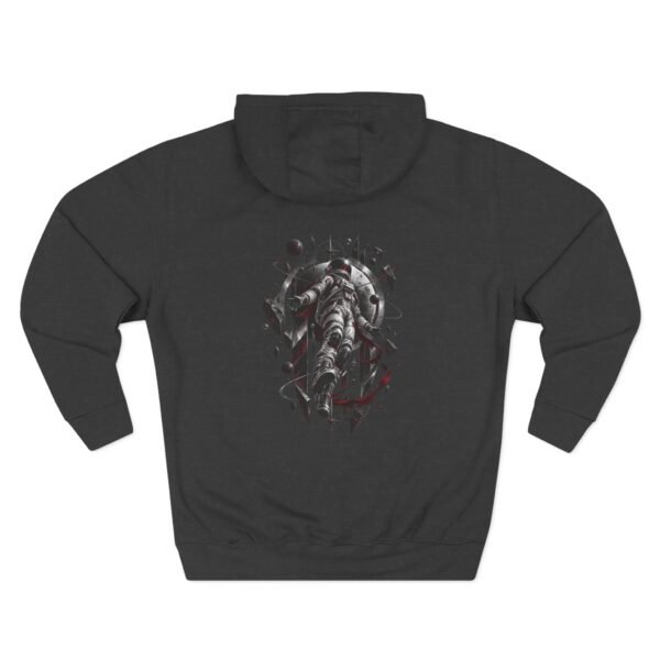 Lost Beyond Orbit Astronaut Graphic Fleece Hoodie by VX MERCH