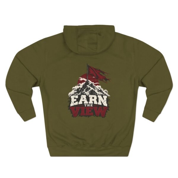 17837848071228200738_2048.jpeg Earn the View Motivational Mountain Graphic Fleece Hoodie by VX MERCH