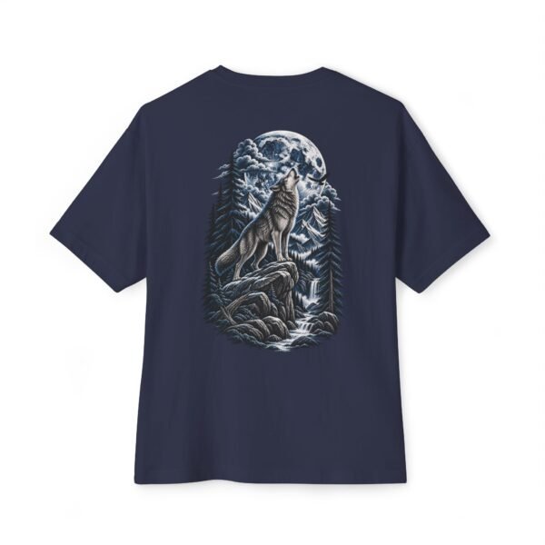 17841339910263242361_2048.jpeg Moon Howl Boxy Tee – Oversized Wolf Nature Graphic T-Shirt by VX MERCH
