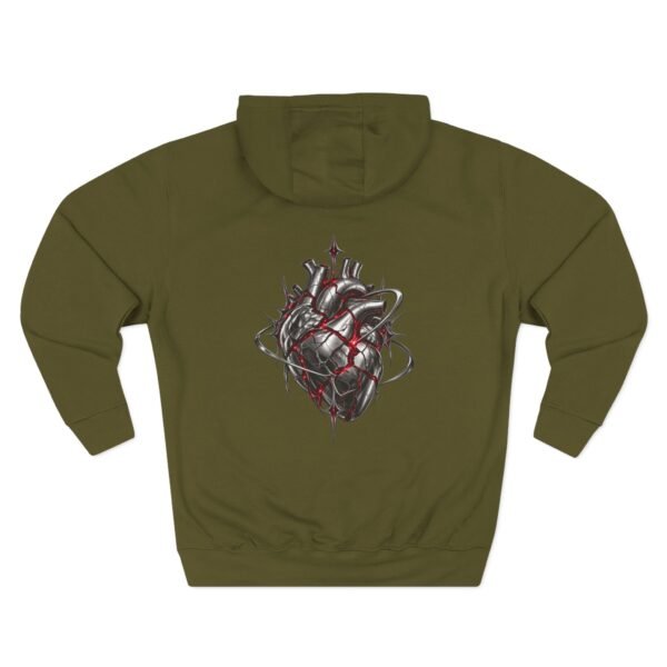 182660448684155369_2048.jpeg Crimson Pulse Anatomical Heart Gothic Graphic Fleece Hoodie by VX MERCH