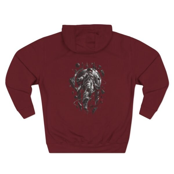 Lost Beyond Orbit Astronaut Graphic Fleece Hoodie by VX MERCH