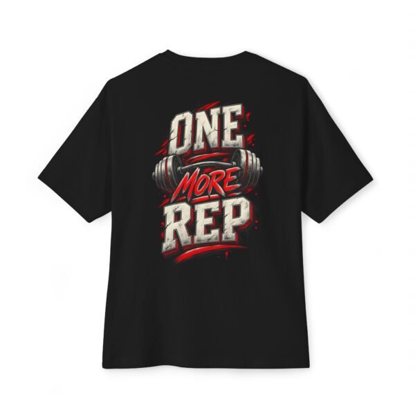 1892983092693072736_2048.jpeg One More Rep Motivation Oversized Graphic Tee by VX MERCH