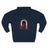 2006857618966463196_2048.jpeg Beyond the Threshold Minimal Portal Graphic Fleece Hoodie by VX MERCH