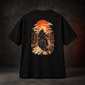 20260917140620-1f1b2a0f-5626-639e-a0c7-c2c470720433.png Desert Rider Vintage Boxy Tee – Oversized Motorcycle Graphic T-Shirt