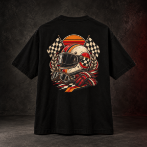 20260917141930-1f1b2a2c-c694-6988-9a7a-cab0144402c8.png Track Legend Vintage Boxy Tee – Oversized Racing Graphic T-Shirt
