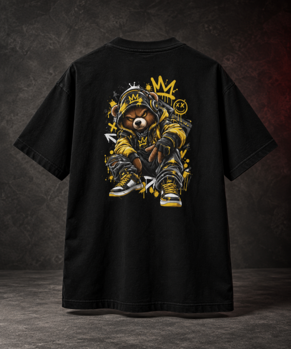 Urban Rebel Boxy Tee – Oversized Graffiti Streetwear Graphic T-Shirt