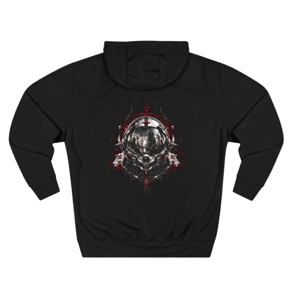 20260921151137-1f1b5ceb-de04-6bb2-ba5b-b61d64158418.png Crimson Sentinel Gothic Knight Graphic Fleece Hoodie by VX MERCH