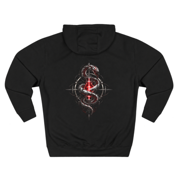20260921153532-1f1b5d21-4e59-646e-89f3-0e1987f932b2.png Crimson Coil Gothic Serpent Graphic Fleece Hoodie by VX MERCH