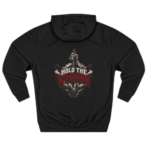 Hold the Vision Motivational Graphic Fleece Hoodie by VX MERCH