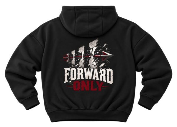 20260922163949-1f1b6a43-a344-6af8-a464-26f2ab8a9735.png Forward Only Graphic Fleece Hoodie by VX MERCH