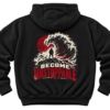 Become Unstoppable Wave Graphic Fleece Hoodie by VX MERCH