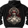 Blind Oracle Mythology Graphic Fleece Hoodie by VX MERCH