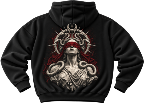 Blind Oracle Mythology Graphic Fleece Hoodie by VX MERCH