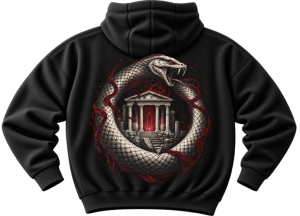 20260923075256-1f1b723c-a1bb-680c-845f-fa1873090cf1.png Serpent Temple Hoodie — Dark Mythology Streetwear by VX MERCH