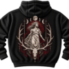Moonbound Huntress Hoodie — Dark Mythology Streetwear by VX MERCH