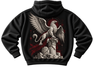 Fallen Griffin Hoodie — Mythology Streetwear by VX MERCH