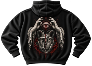 Eye of the Oracle Hoodie — Dark Mythology Streetwear by VX MERCH