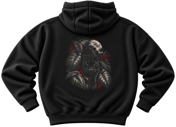 Jungle Shadow Panther Hoodie — Nature Streetwear by VX MERCH