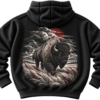Mountain Bison Hoodie — Nature Streetwear by VX MERCH