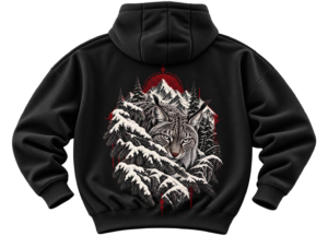 20260923100108-1f1b735b-2f1e-6518-beb6-cecfaf3a0a4a.png Alpine Lynx Hoodie — Nature Streetwear by VX MERCH