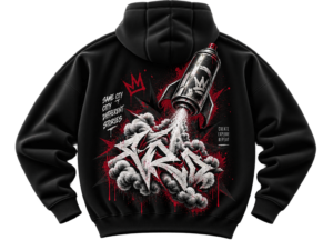 Create Explore Repeat Hoodie — Graffiti Streetwear by VX MERCH