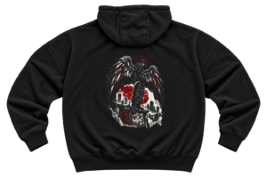 Concrete Wings Hoodie — Urban Raven Streetwear by VX MERCH
