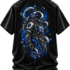 20260924141742-1f1b822b-4a9c-61da-a939-f207c2291566.png Beyond Orbit — Oversized Black Cosmic Astronaut Graphic Tee by VX MERCH