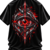 20260924151120-1f1b82a3-2d8b-6df2-9849-7650ad330e20.png Sentinel Eye — Oversized Black Red Cyber Graphic Tee by VX MERCH