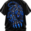 20260924152002-1f1b82b6-98c1-60b4-8a40-562b854d8f24.png Apex Instinct — Oversized Black Electric Panther Graphic Tee by VX MERCH