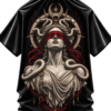 Veiled Oracle Mythology Oversized Graphic Tee by VX MERCH