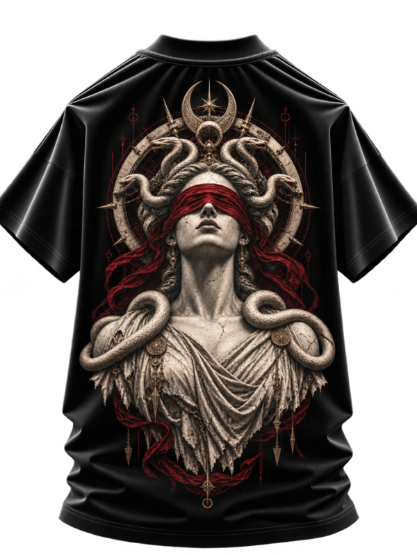 Veiled Oracle Mythology Oversized Graphic Tee by VX MERCH