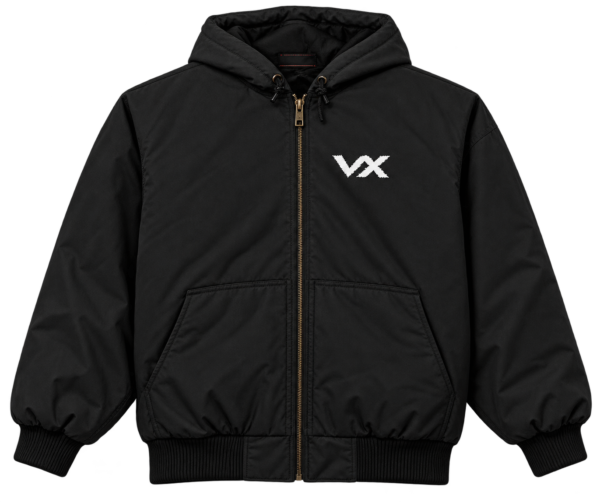 VX Essential Heavyweight Duck Cloth Hooded Work Jacket by VX MERCH